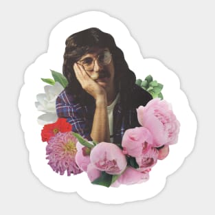 Charly Garcia collage Sticker